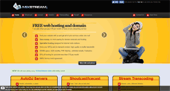 Desktop Screenshot of mixstream.net